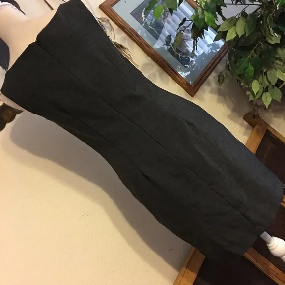 I.L.U. dark gray professional career dress 5 - Picture 5 of 8